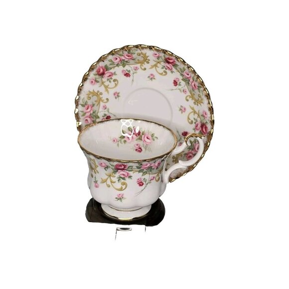 Royal Albert ROSEMARY Sheraton Series Bone China Cup And Saucer - Picture 1 of 8